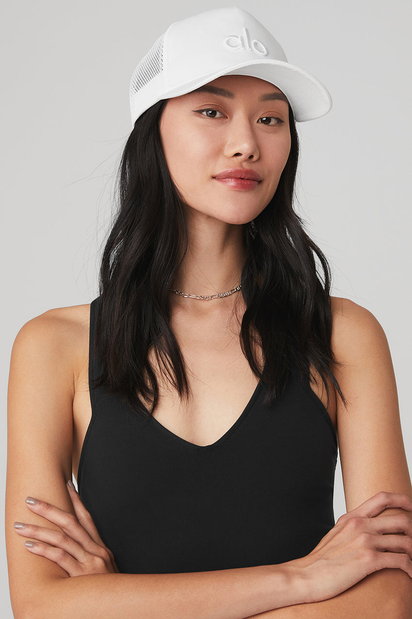 District Trucker Hat - Bone