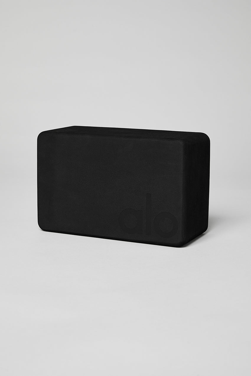 Uplifting Yoga Block - Espresso/Silver