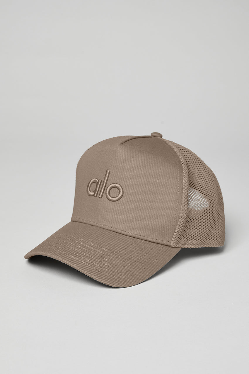 District Trucker Hat - Bone