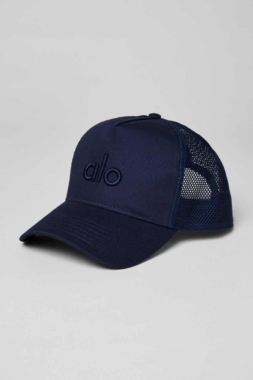District Trucker Hat - Bone