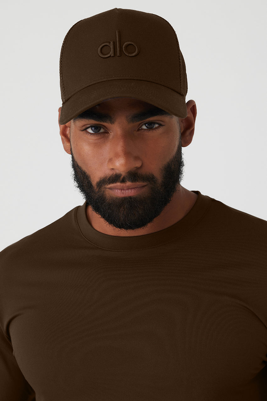 District Trucker Hat - Bone