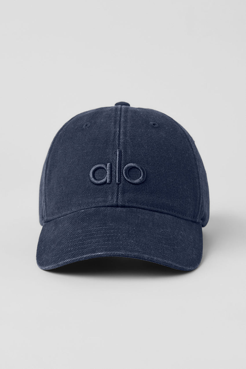 Washed Off-Duty Cap - Vintage Black