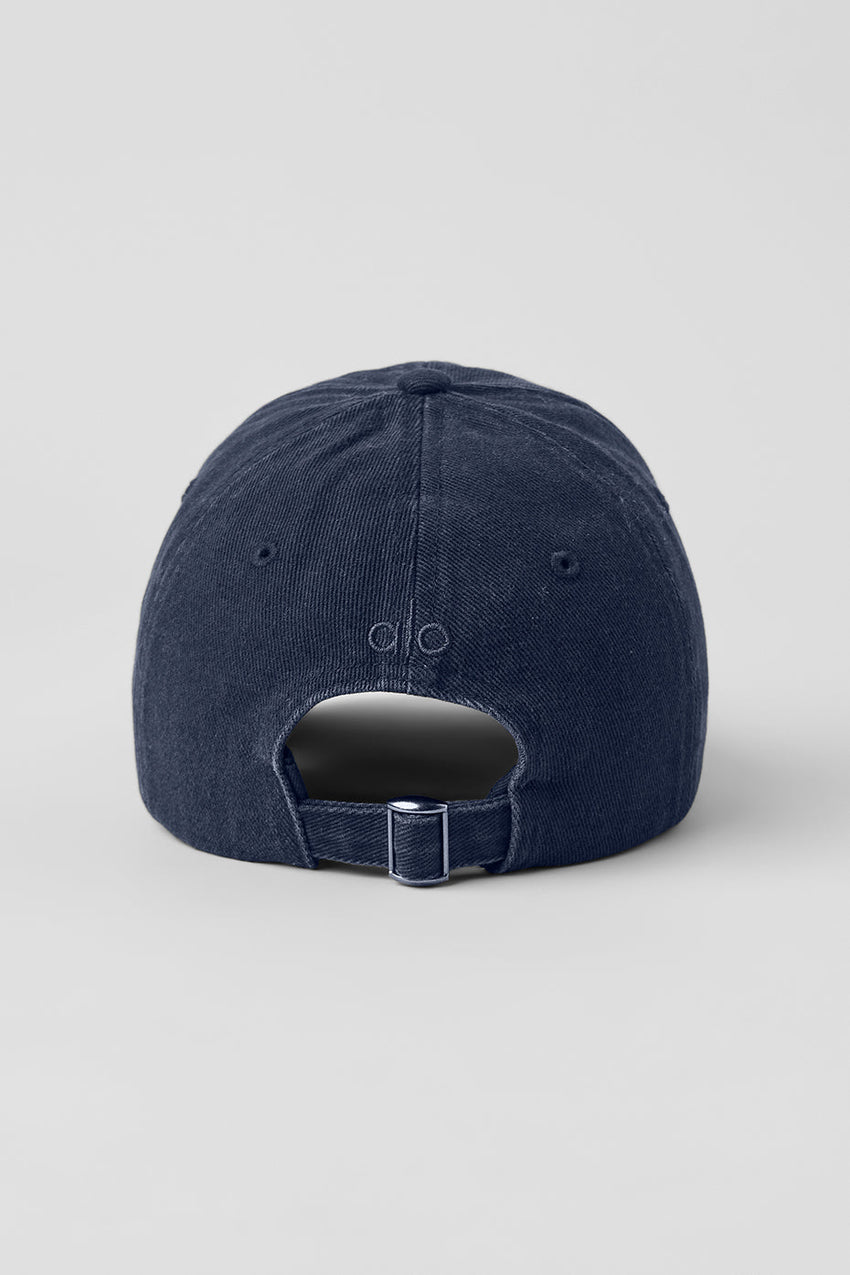 Washed Off-Duty Cap - Vintage Black