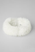 Opulent Faux Fur Wintersun Headband - Ivory