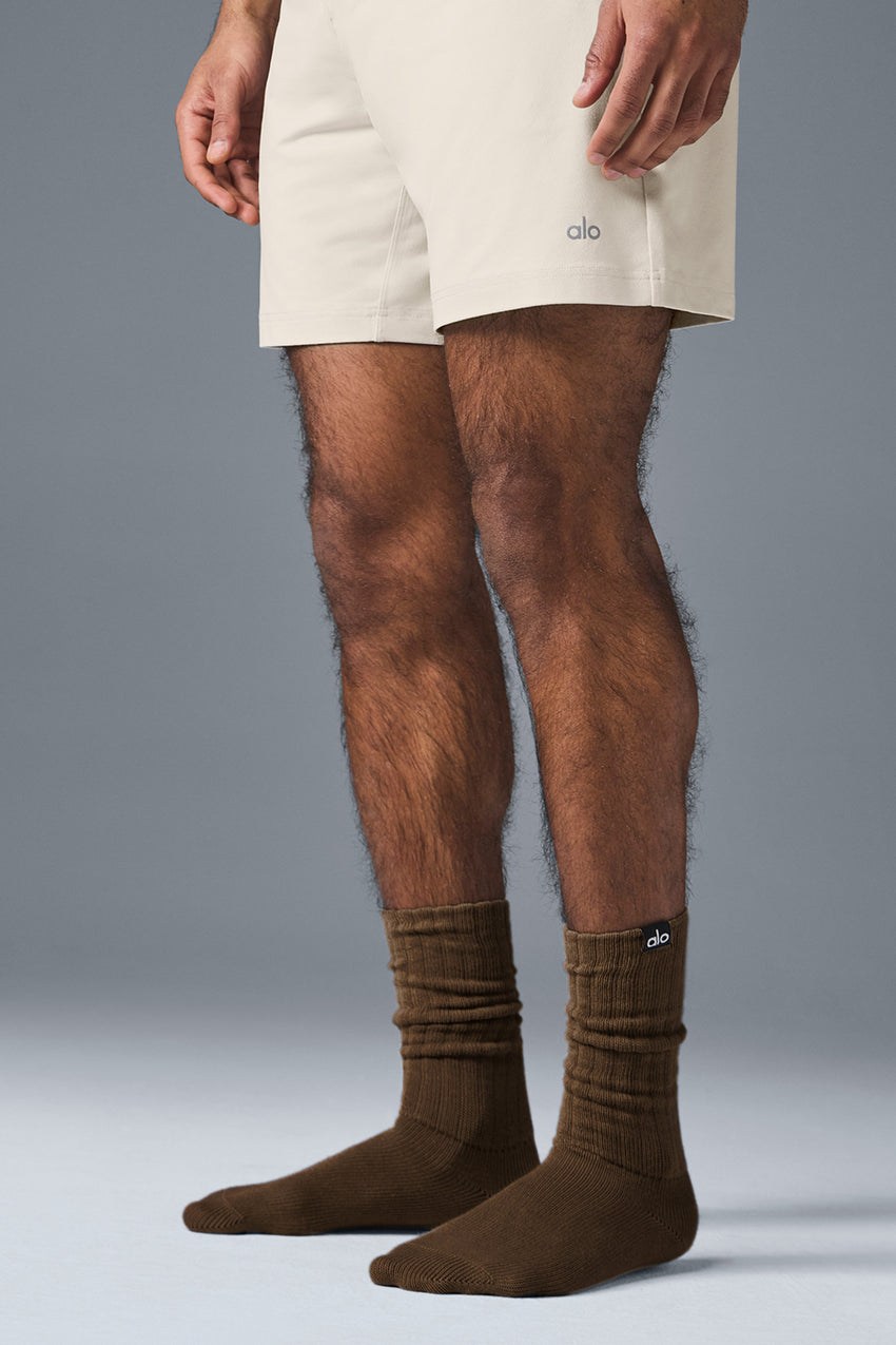 Unisex Scrunch Sock - White