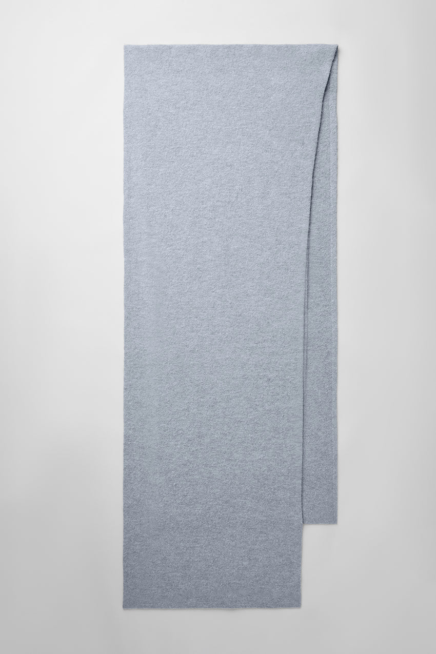 Merino Wool Oversized Scarf - Ivory