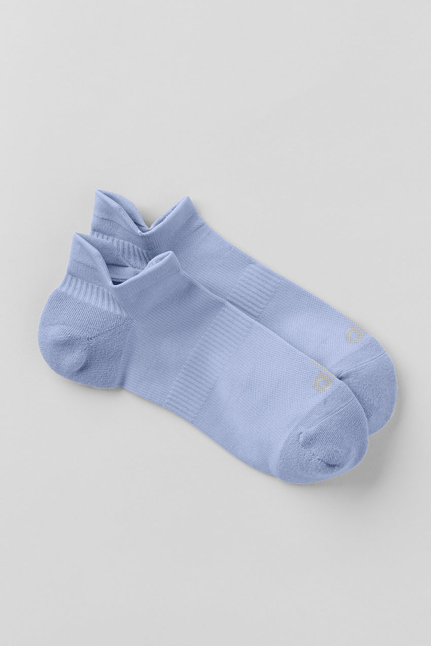 Unisex Performance Tab Sock - Black/Titanium