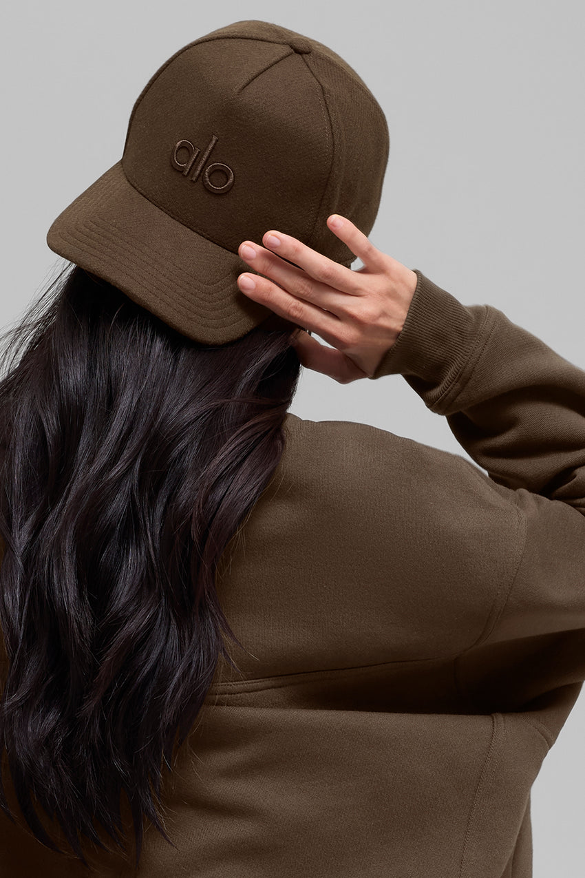 Wool District Trucker Hat - Espresso