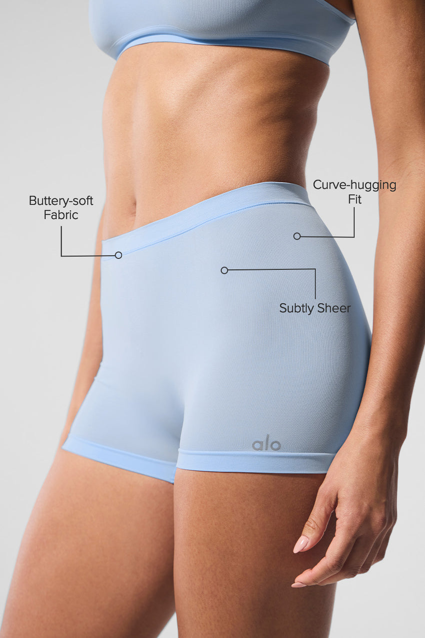 Sheer Glow Boyshort - Ivory