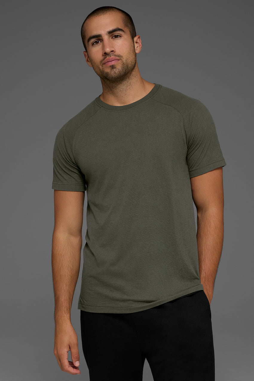 Triumph Raglan Tee - Black