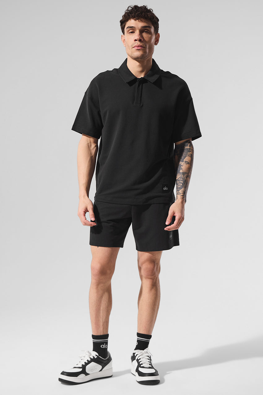 Double Take Short Sleeve Polo - Bone