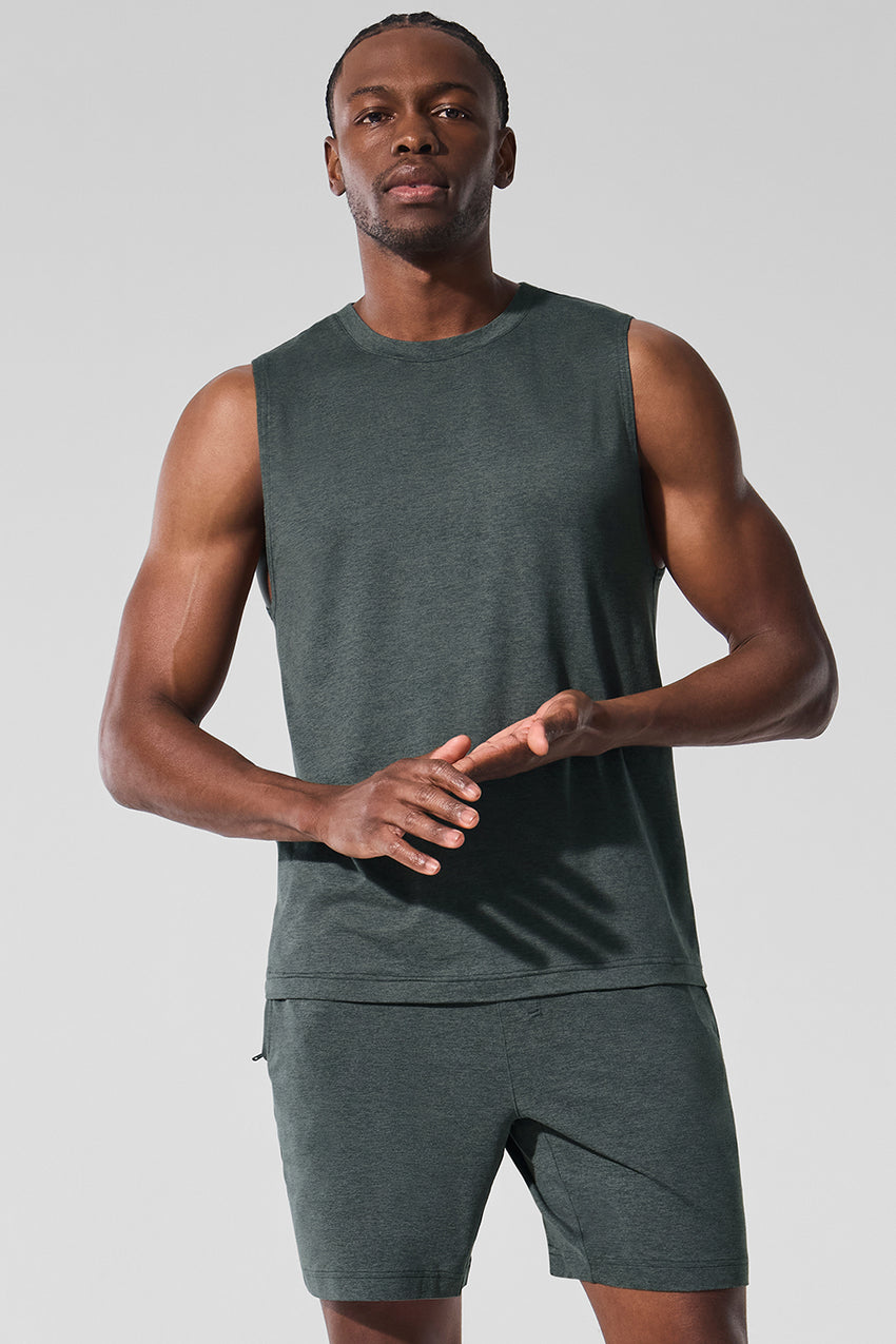Conquer Muscle Tank - Black