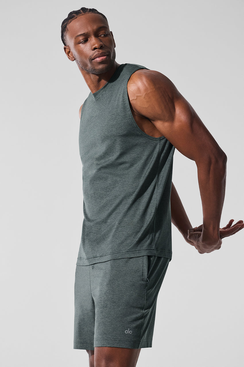 Conquer Muscle Tank - Black