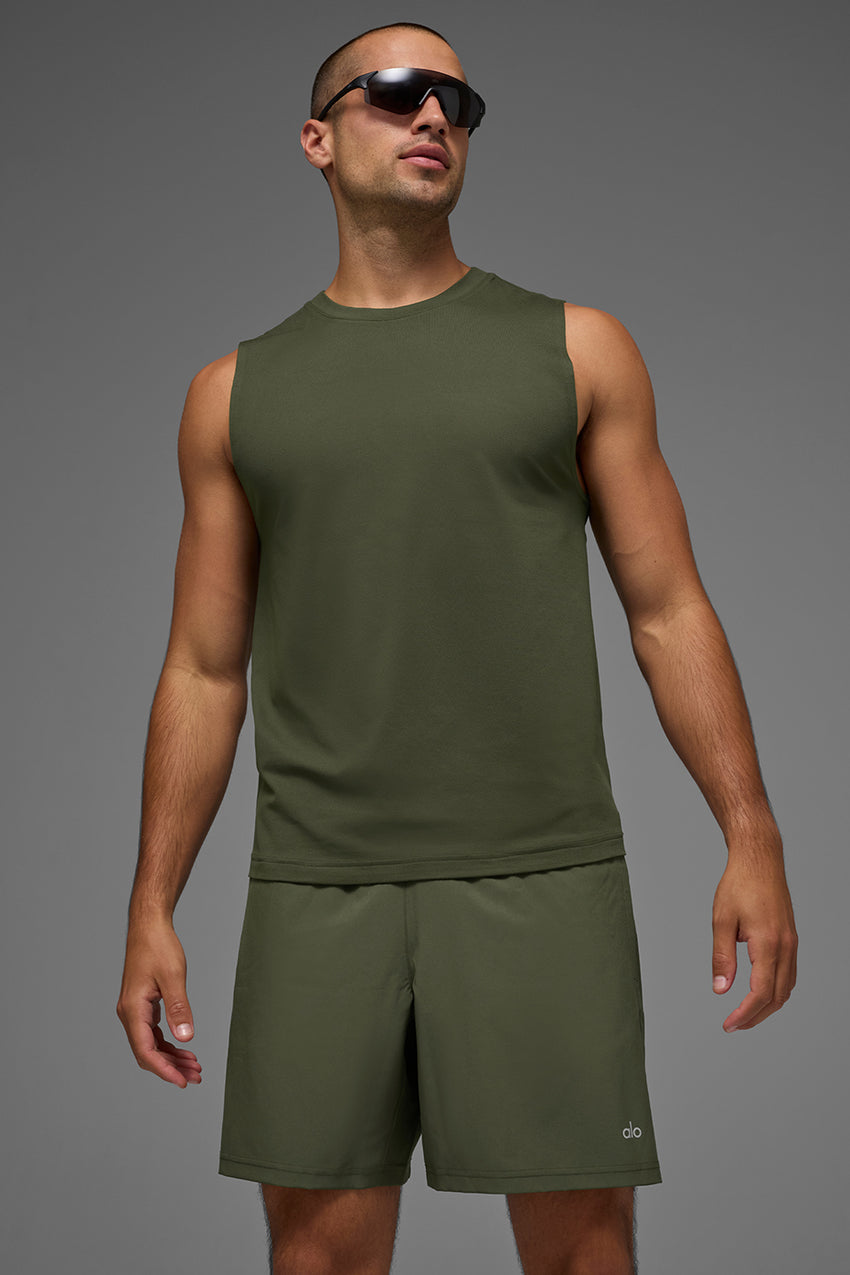 Conquer Muscle Tank - Black