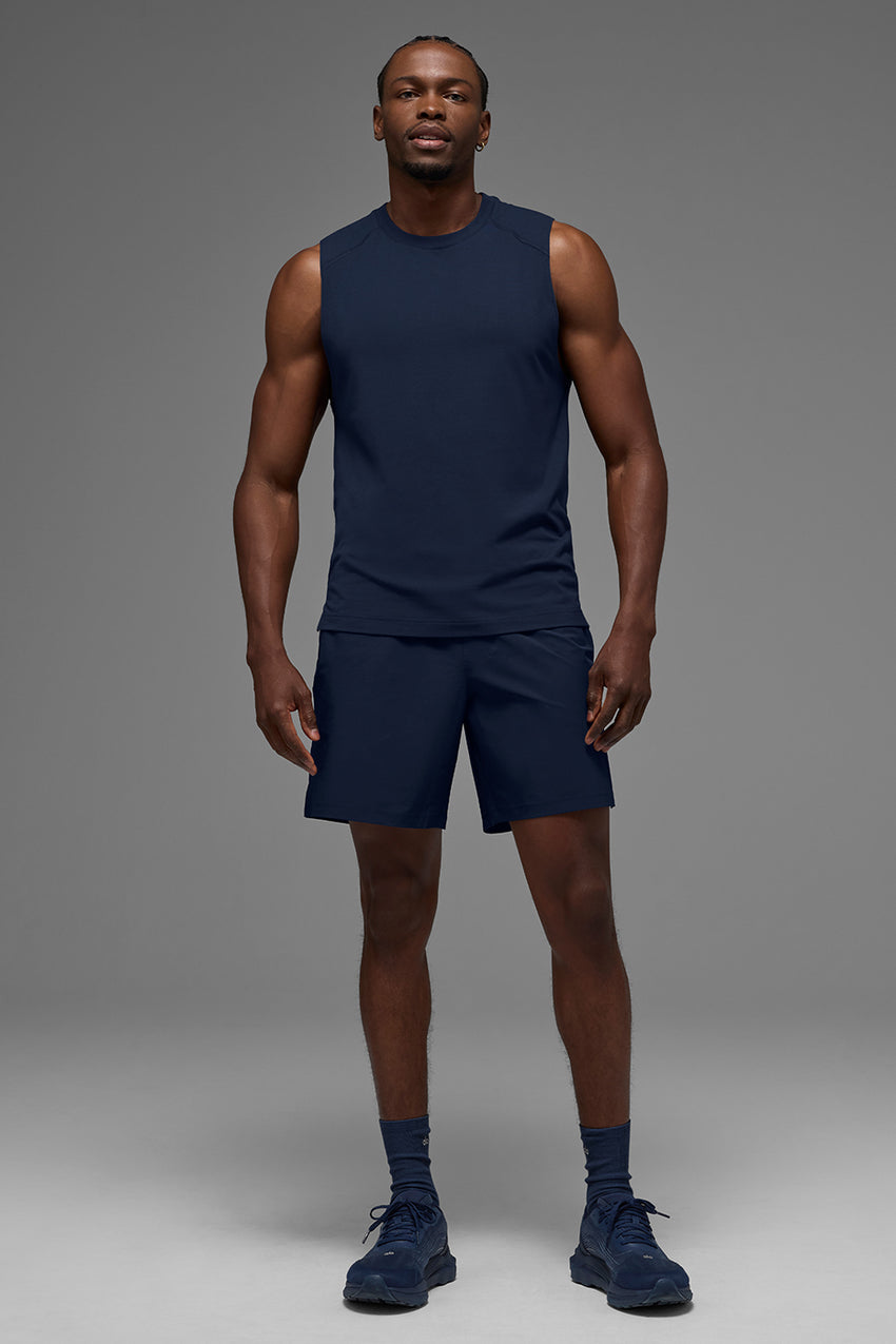 ALO Vapor Muscle Tank - Black