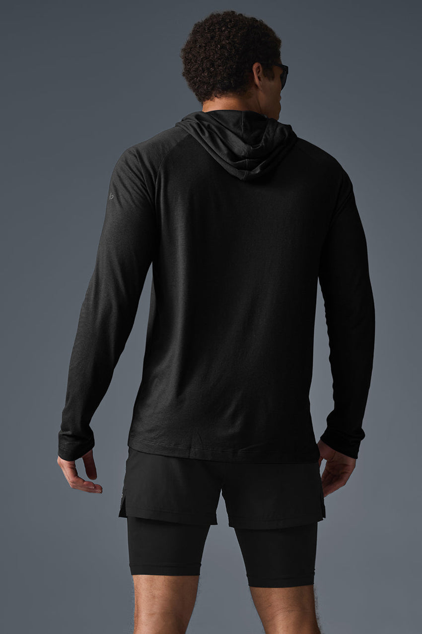 Core Hooded Runner - White