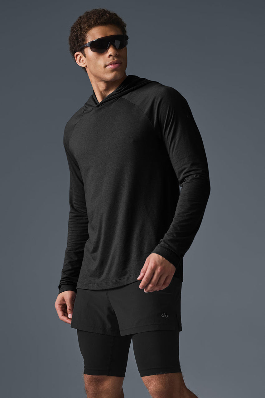 Core Hooded Runner - White