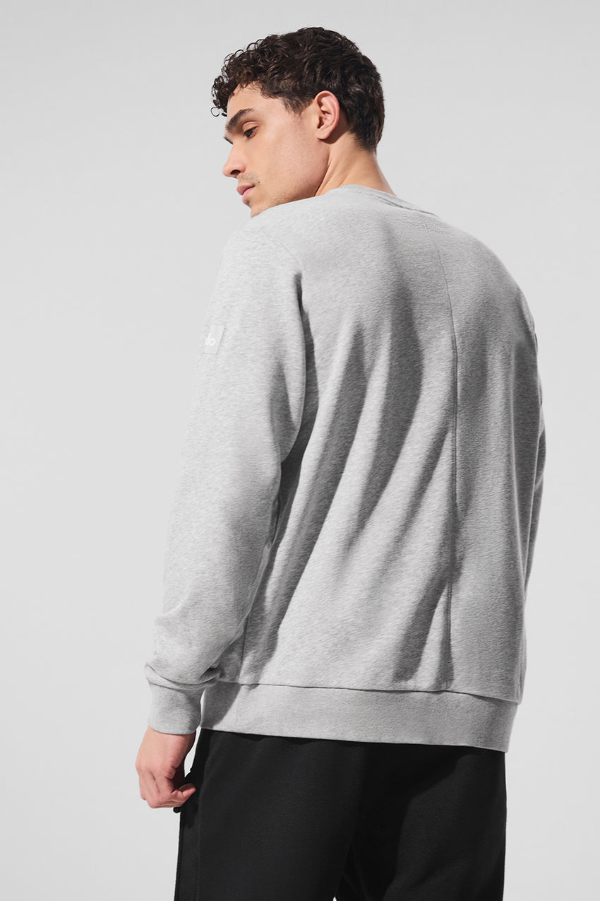 Qualifier Crewneck - Athletic Heather Grey