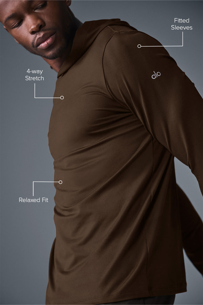 Conquer Reform Long Sleeve With Hood - Black