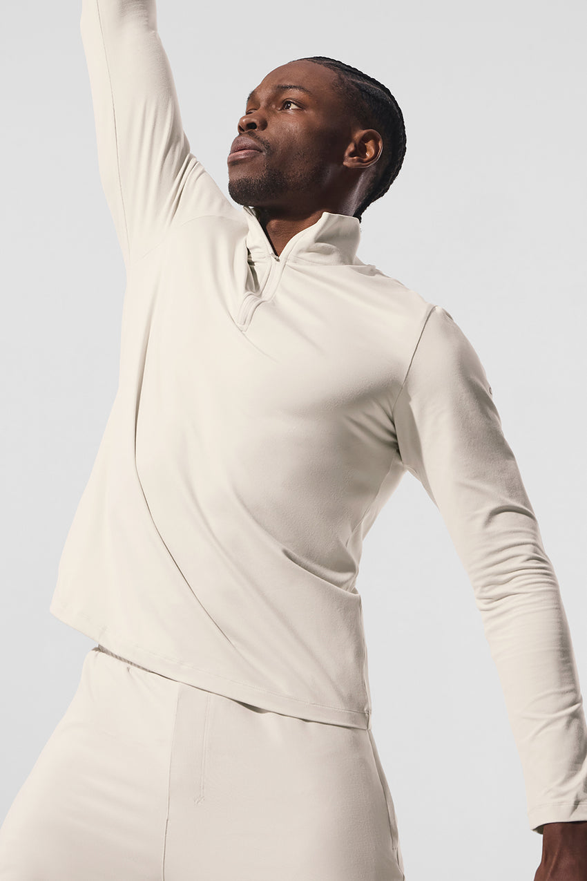 Conquer 1/4 Zip Reform Long Sleeve - Black