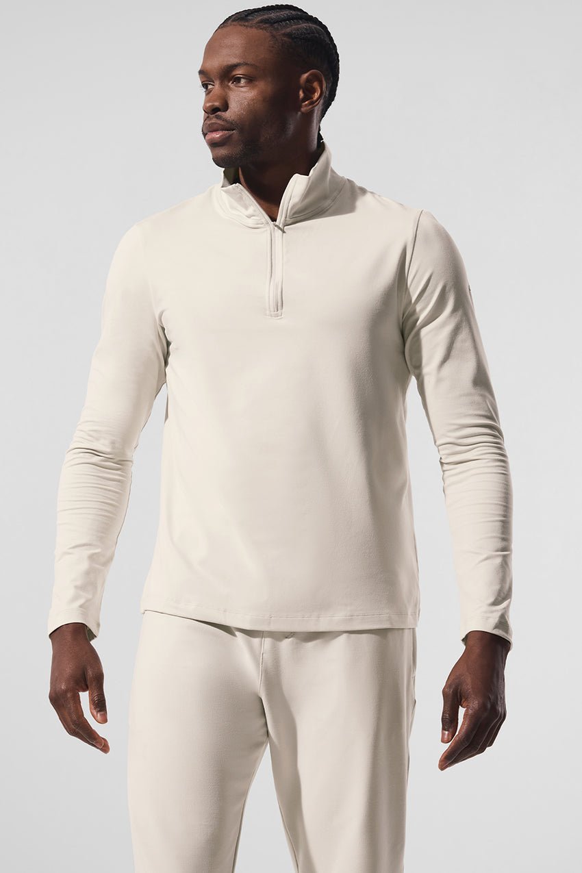 Conquer 1/4 Zip Reform Long Sleeve - Black