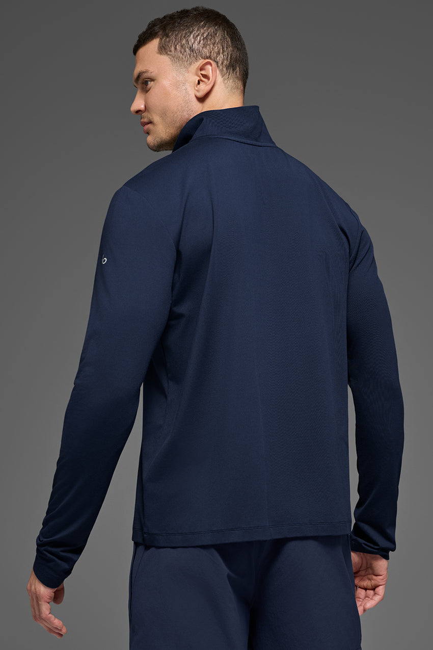 Conquer 1/4 Zip Reform Long Sleeve - Black