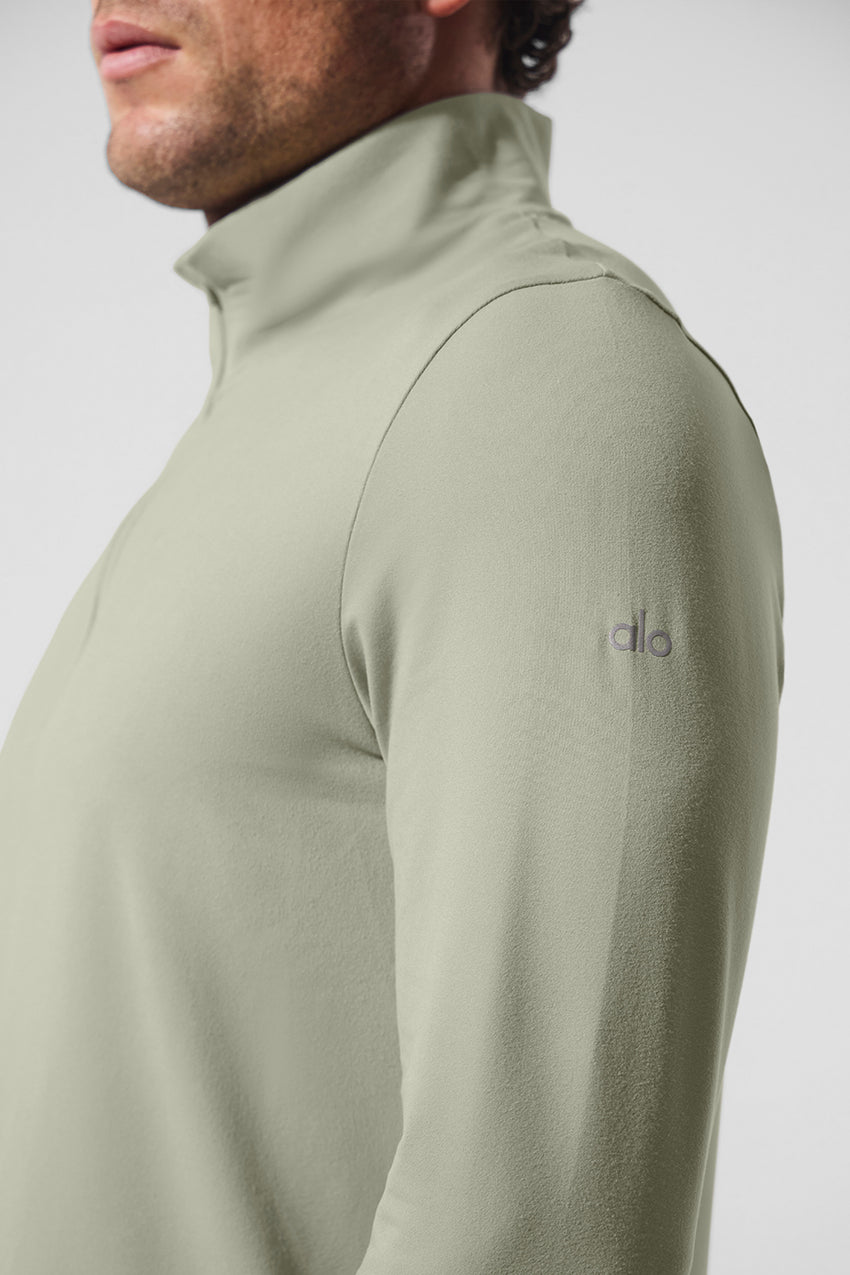 Conquer 1/4 Zip Reform Long Sleeve - Black