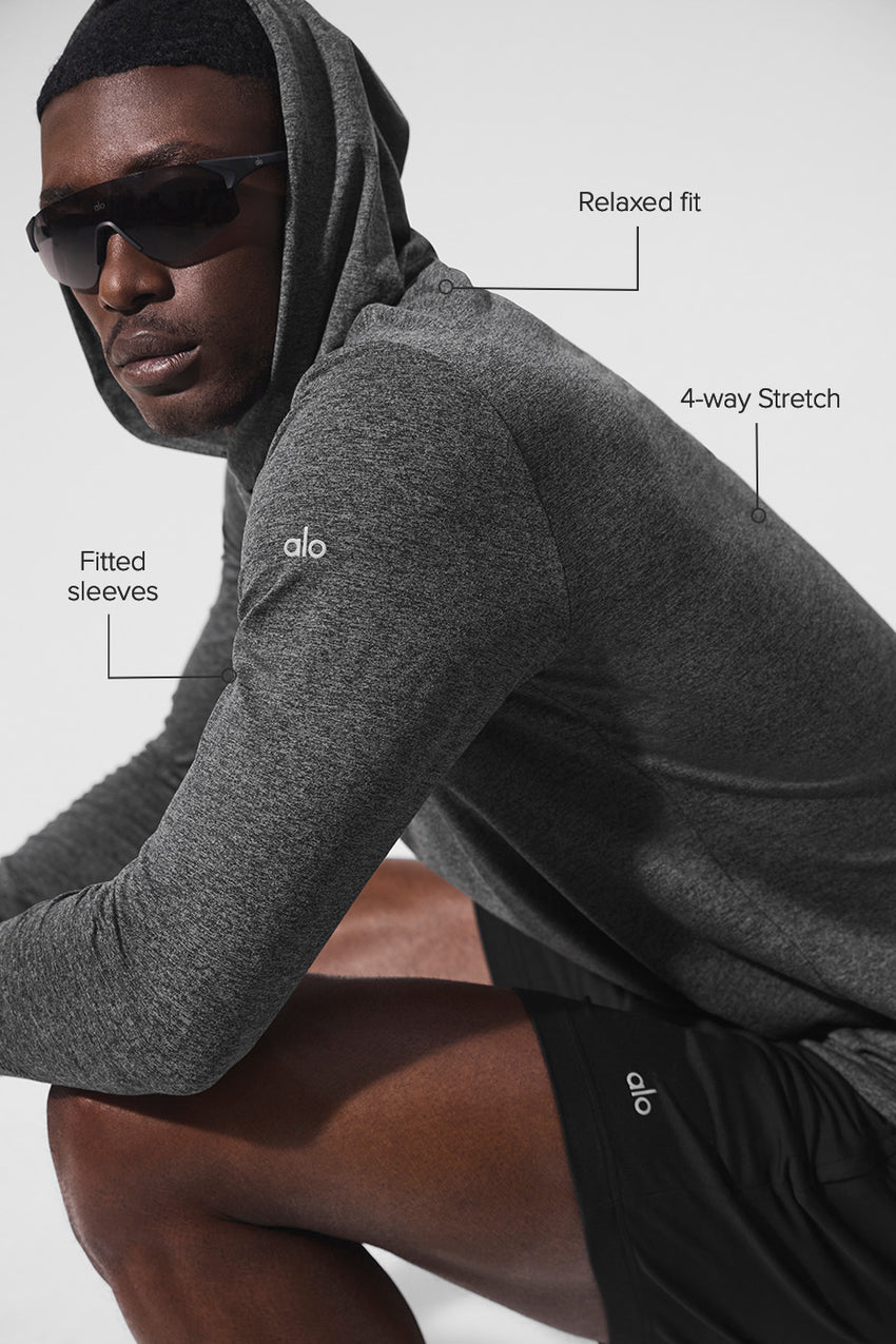 Conquer Reform Long Sleeve With Hood - Black