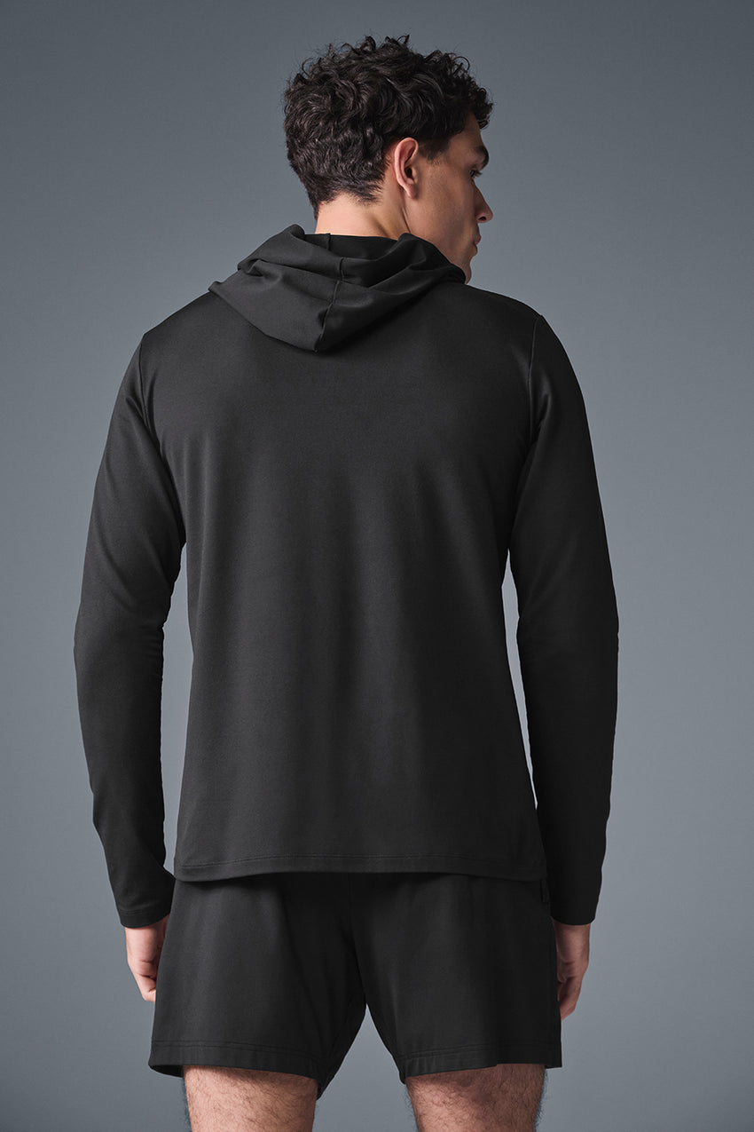 Conquer Reform Long Sleeve With Hood - Black