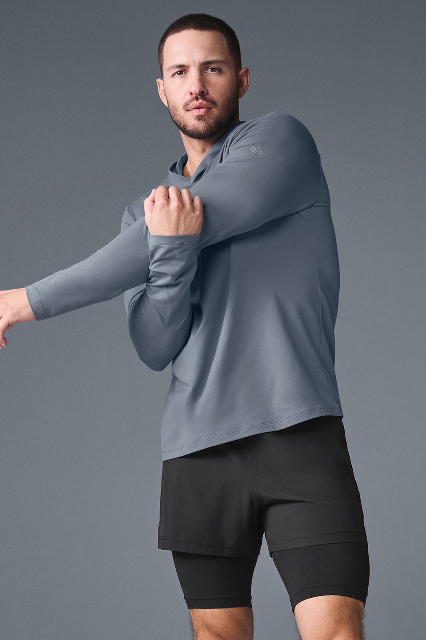 Conquer Reform Long Sleeve With Hood - Black