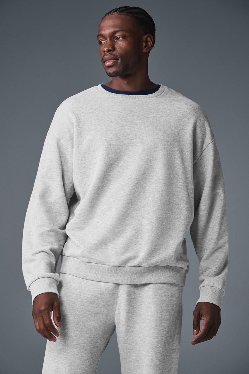 Chill Crew Neck Pullover - Black