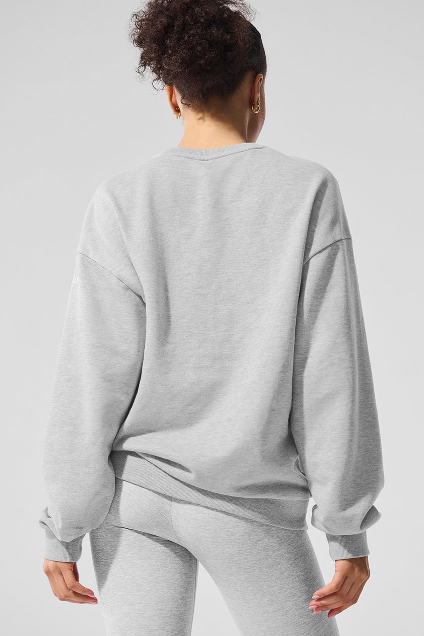 Chill Crew Neck Pullover - Black