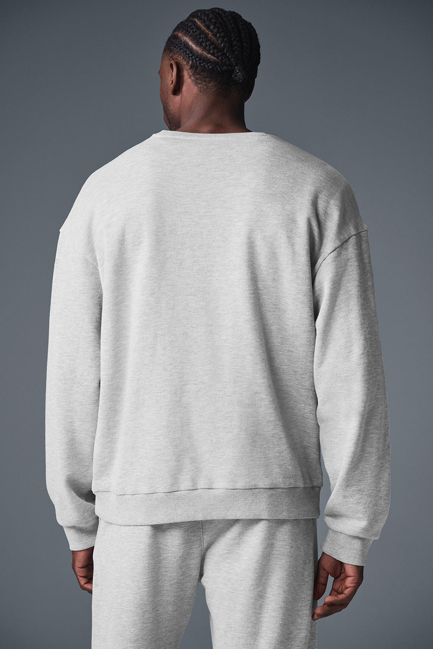 Chill Crew Neck Pullover - Black