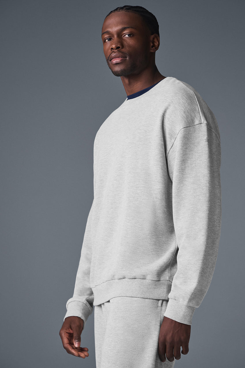 Chill Crew Neck Pullover - Black