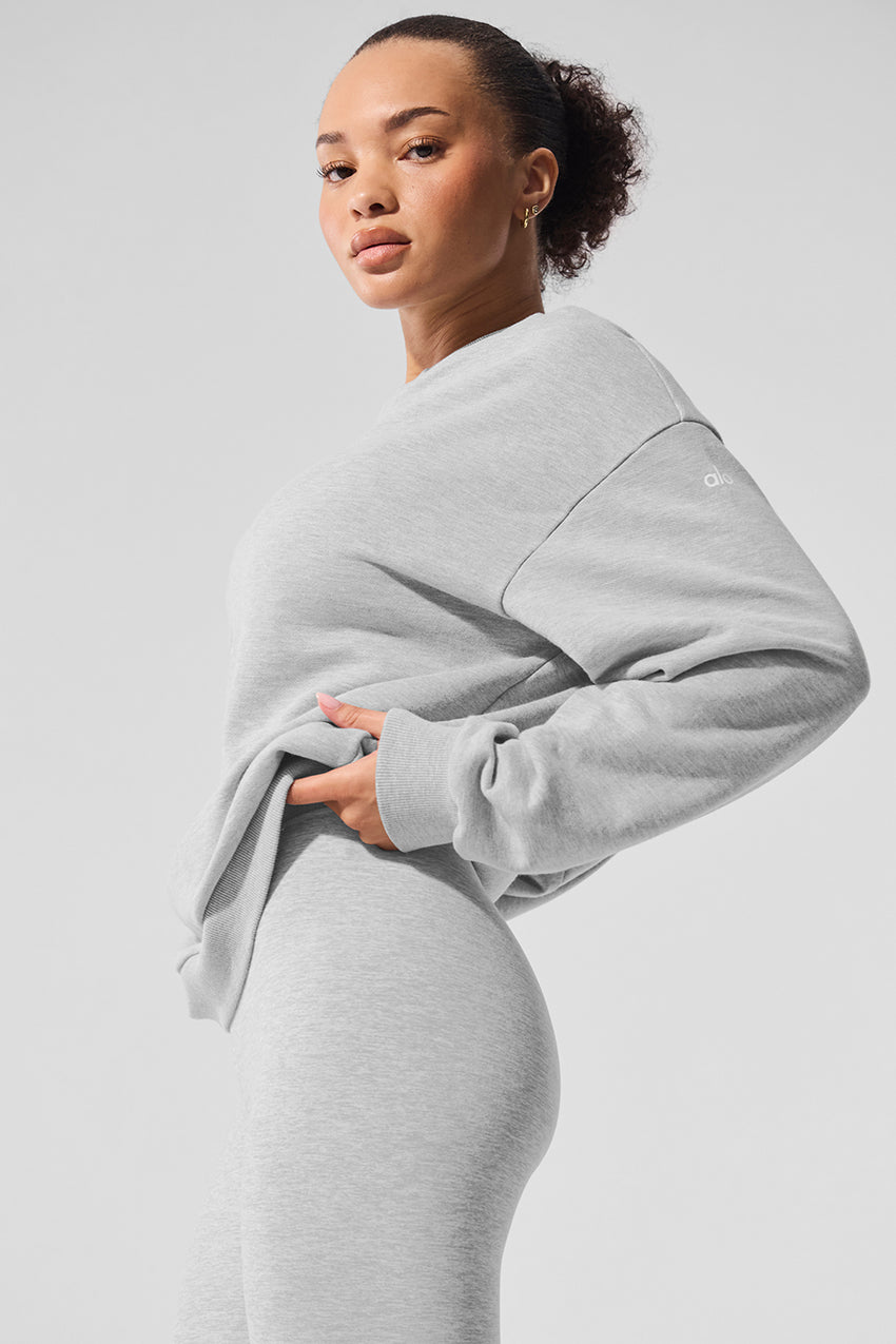 Chill Crew Neck Pullover - Black