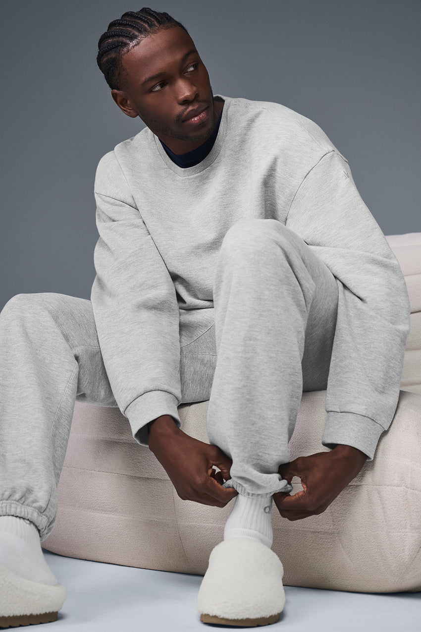 Chill Crew Neck Pullover - Black