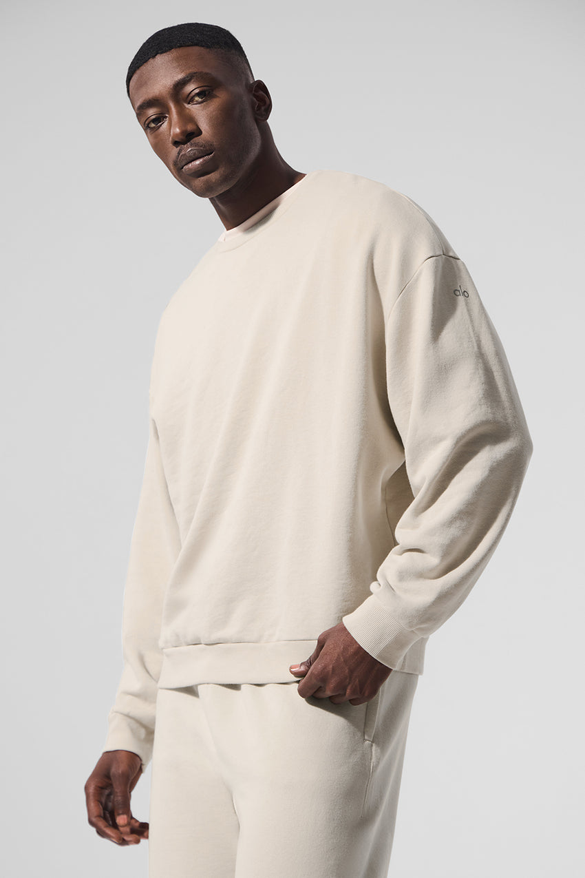 Chill Crew Neck Pullover - Black