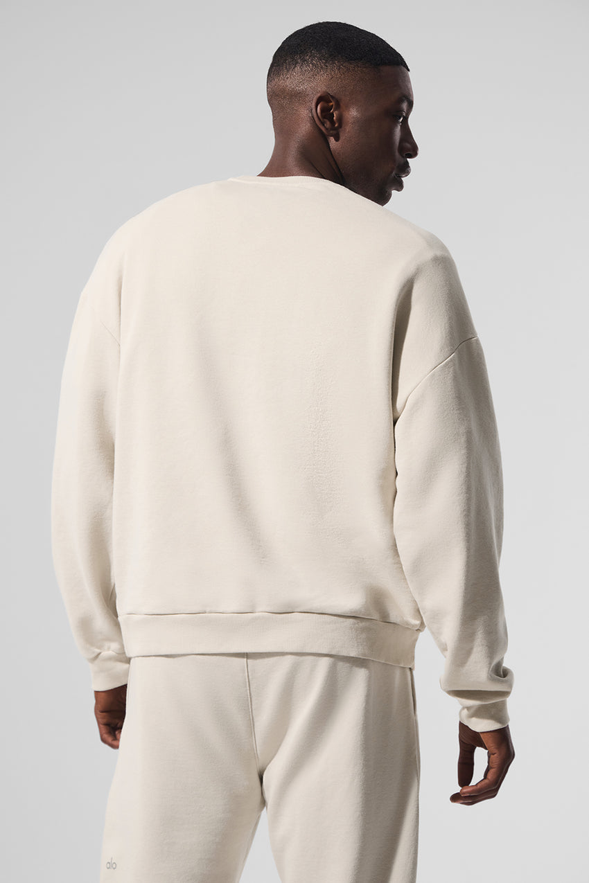 Chill Crew Neck Pullover - Black