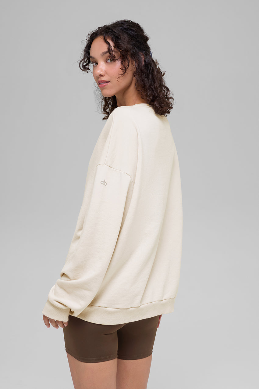 Chill Crew Neck Pullover - Black