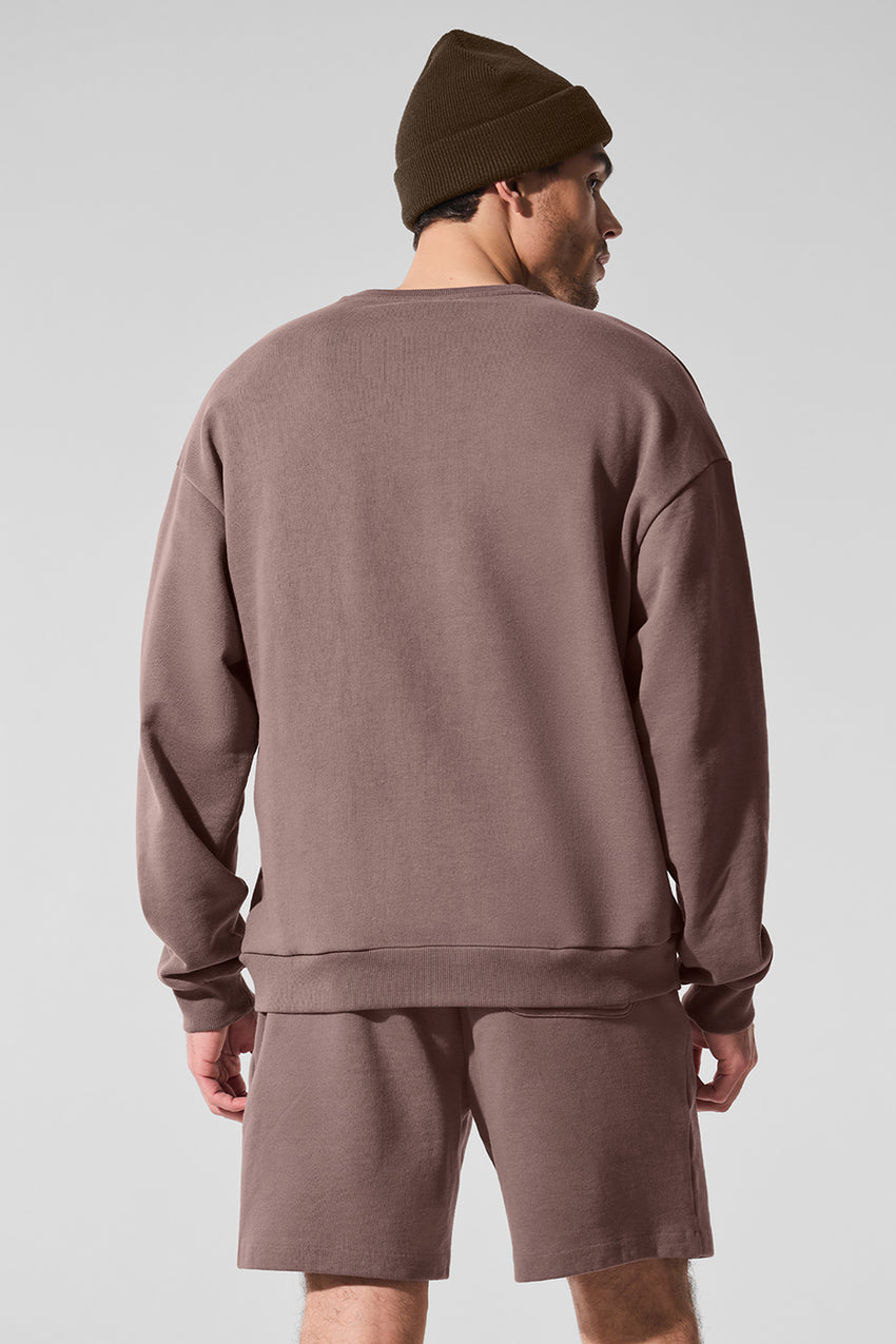 Chill Crew Neck Pullover - Black