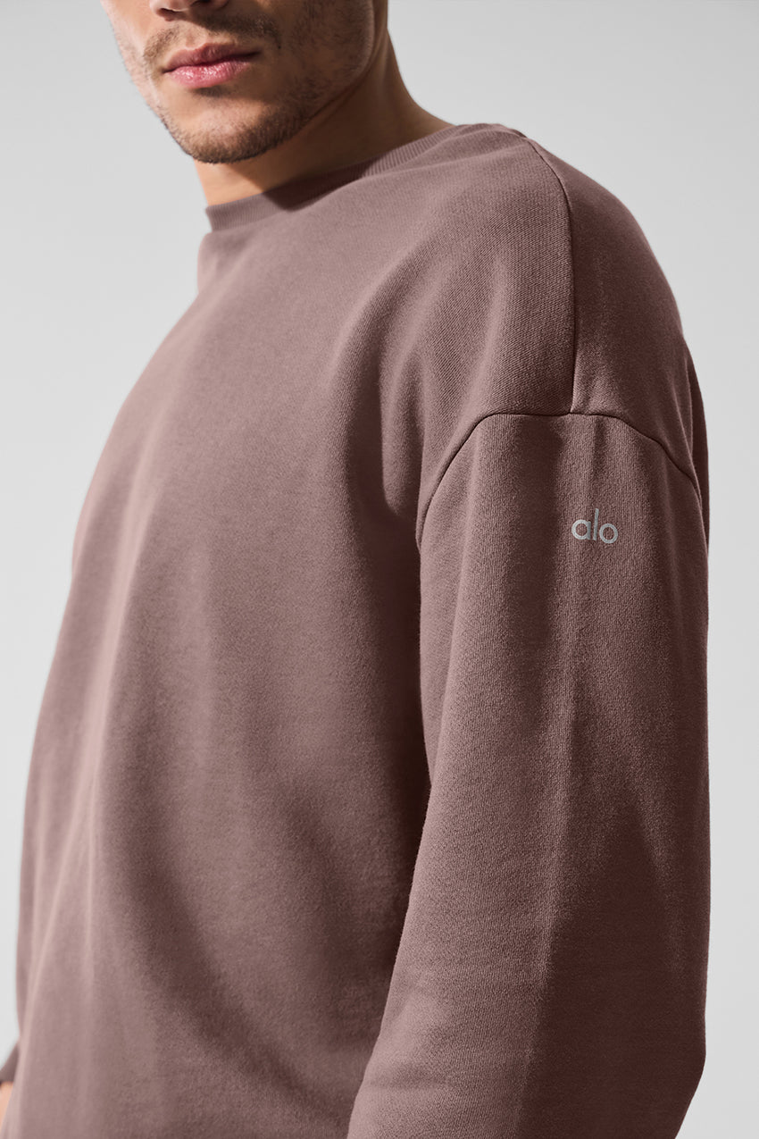 Chill Crew Neck Pullover - Black