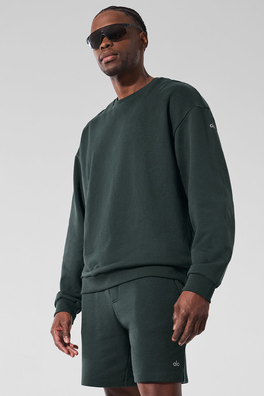 Chill Crew Neck Pullover - Black