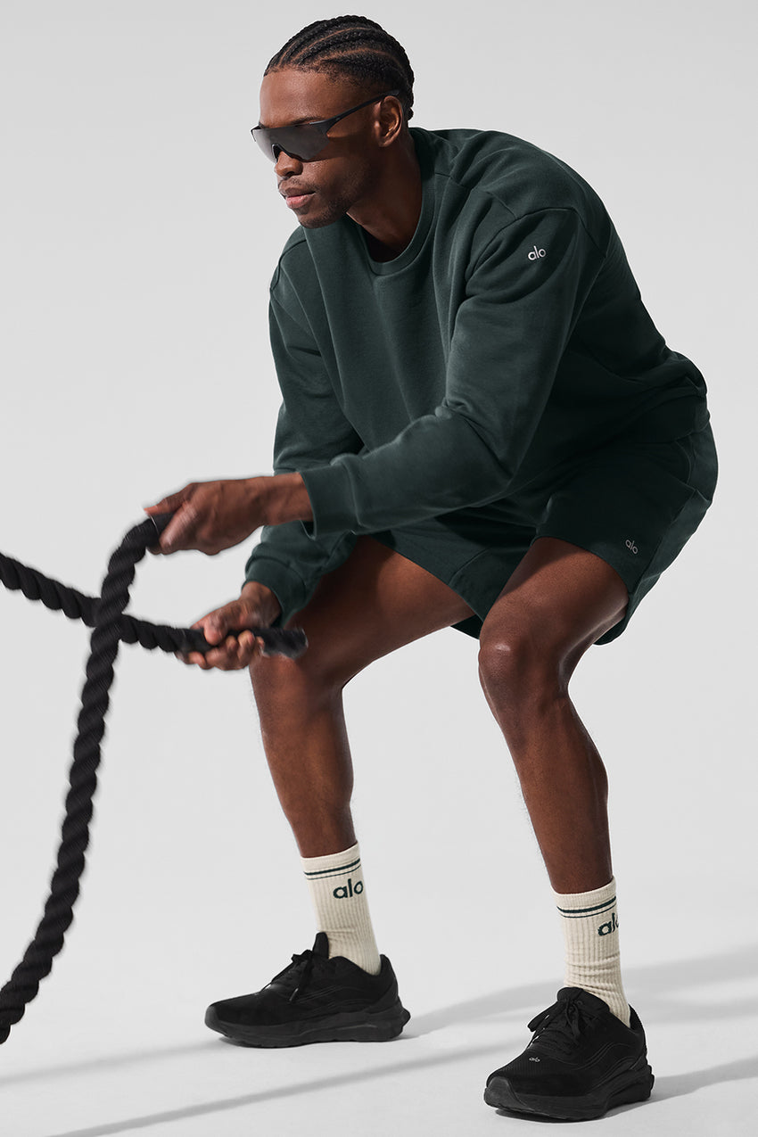 Chill Crew Neck Pullover - Black