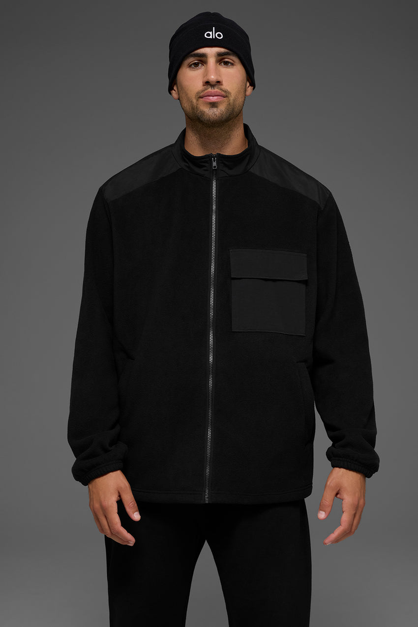 Polar Fleece Ridge Full Zip Jacket - Ivory