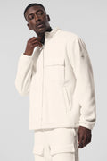Polar Fleece Ridge Full Zip Jacket - Ivory