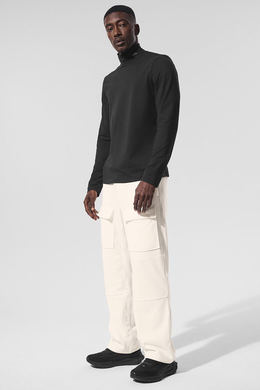 Conquer Reform Mock Neck Long Sleeve - White