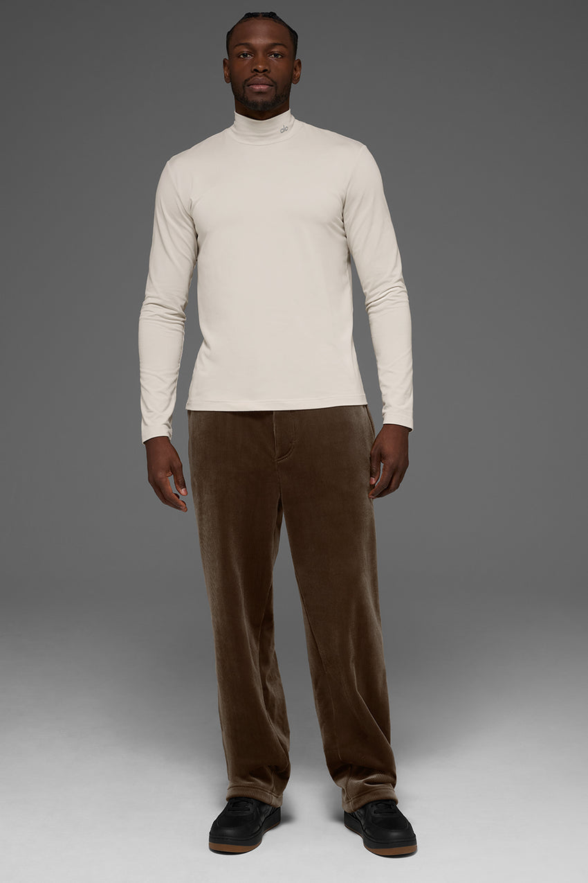 Conquer Reform Mock Neck Long Sleeve - White