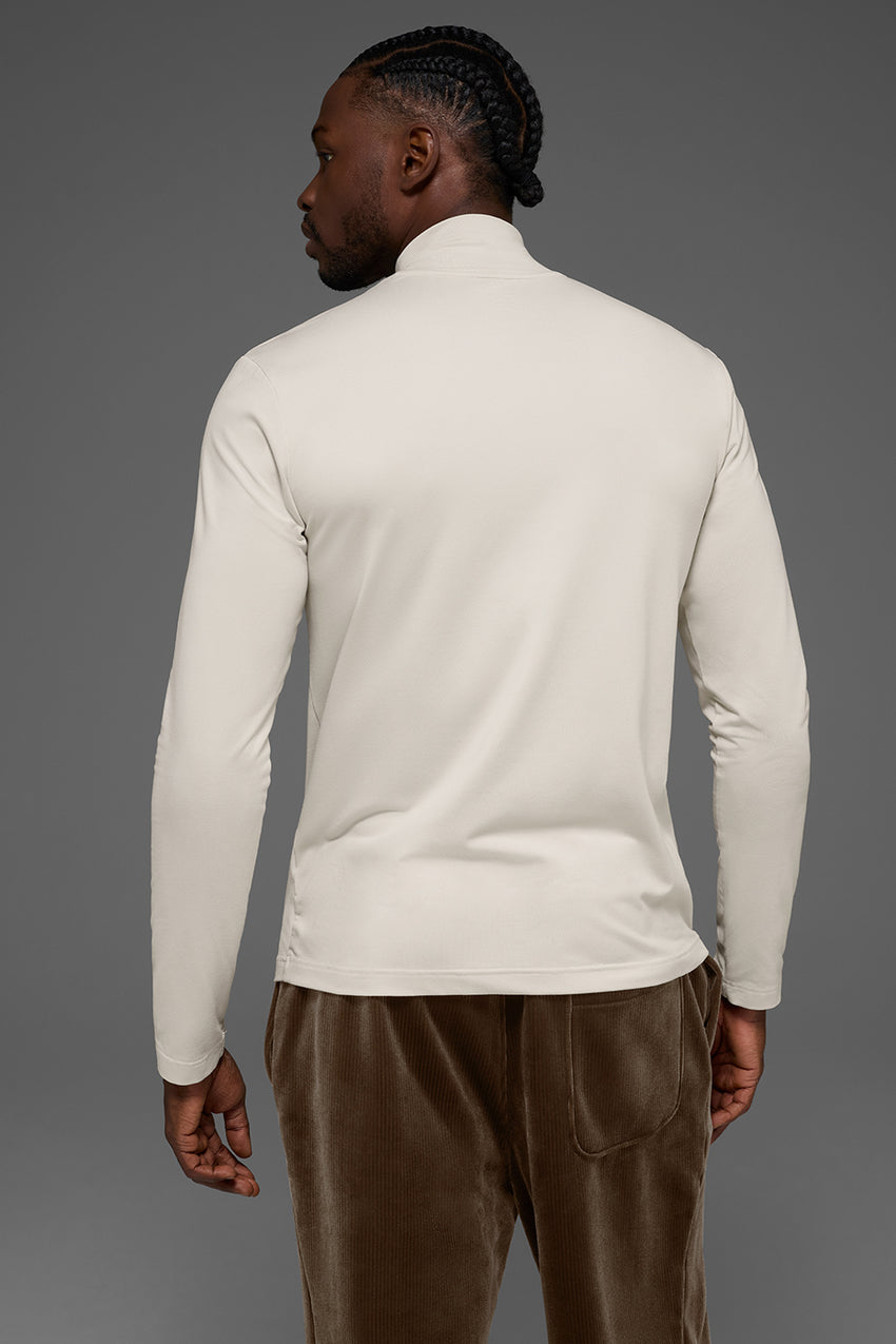 Conquer Reform Mock Neck Long Sleeve - White