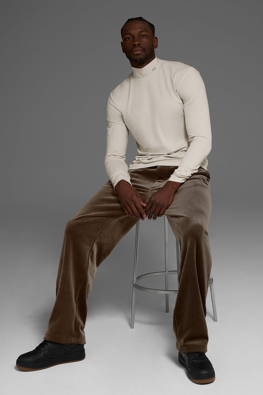 Conquer Reform Mock Neck Long Sleeve - White