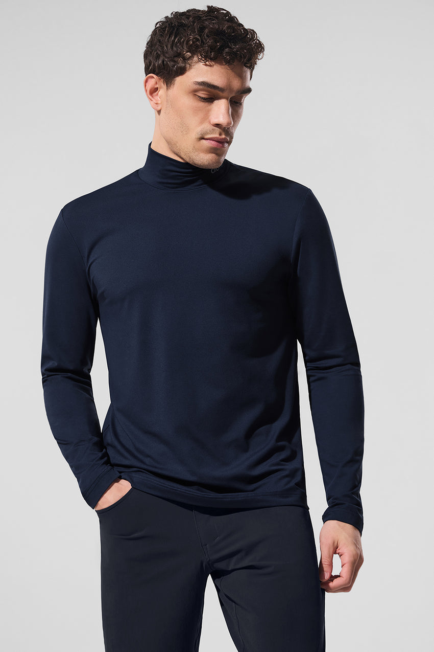 Conquer Reform Mock Neck Long Sleeve - White